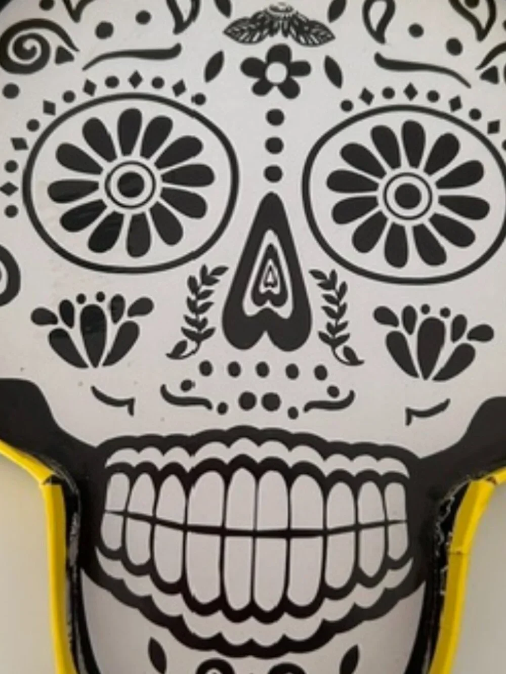 Dia de los Muertos Cardboard Skull Box NEW
